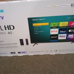 Hinsense ROKU 40" Black 