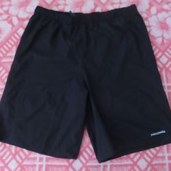 PATAGONIA  Strider Pro Shorts Black Running Hiking Exercise   9" inseam no size