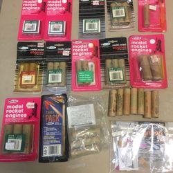 Lot Of 44 ESTES Model Rocket Engines C6-5 A8-3 D12-7 D12-5 B4-4 C6-7 B6-2