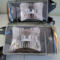 87-91 Ford F150 F250 F350 87-91 Bronco Headlights Luces Micas Calaveras Faros Faroles Focos 