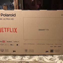 Polaroid 65” LED 4K UHD T7U Series Smart TV Model 65T7U