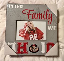 Square OSU Picture Frame 9.5x9.5