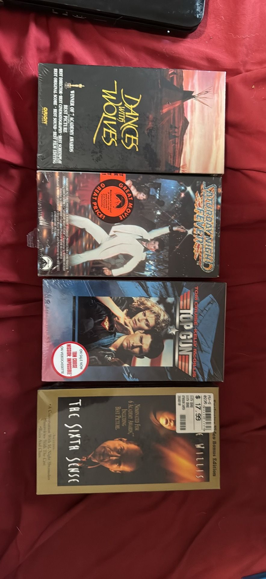 4 Brand New VCR Tapes Still Sealed
