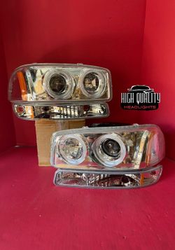 GMC Sierra 1999 -2006 headlights