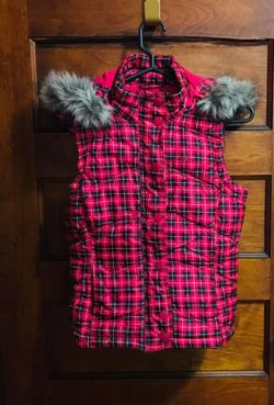 Aeropostal Hooded Vest Xs/P Pink
