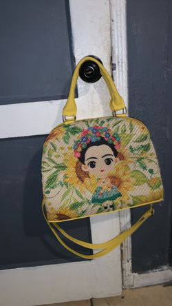 Frida Kahlo Tapestry Dome Satchel Bag & mini backpack