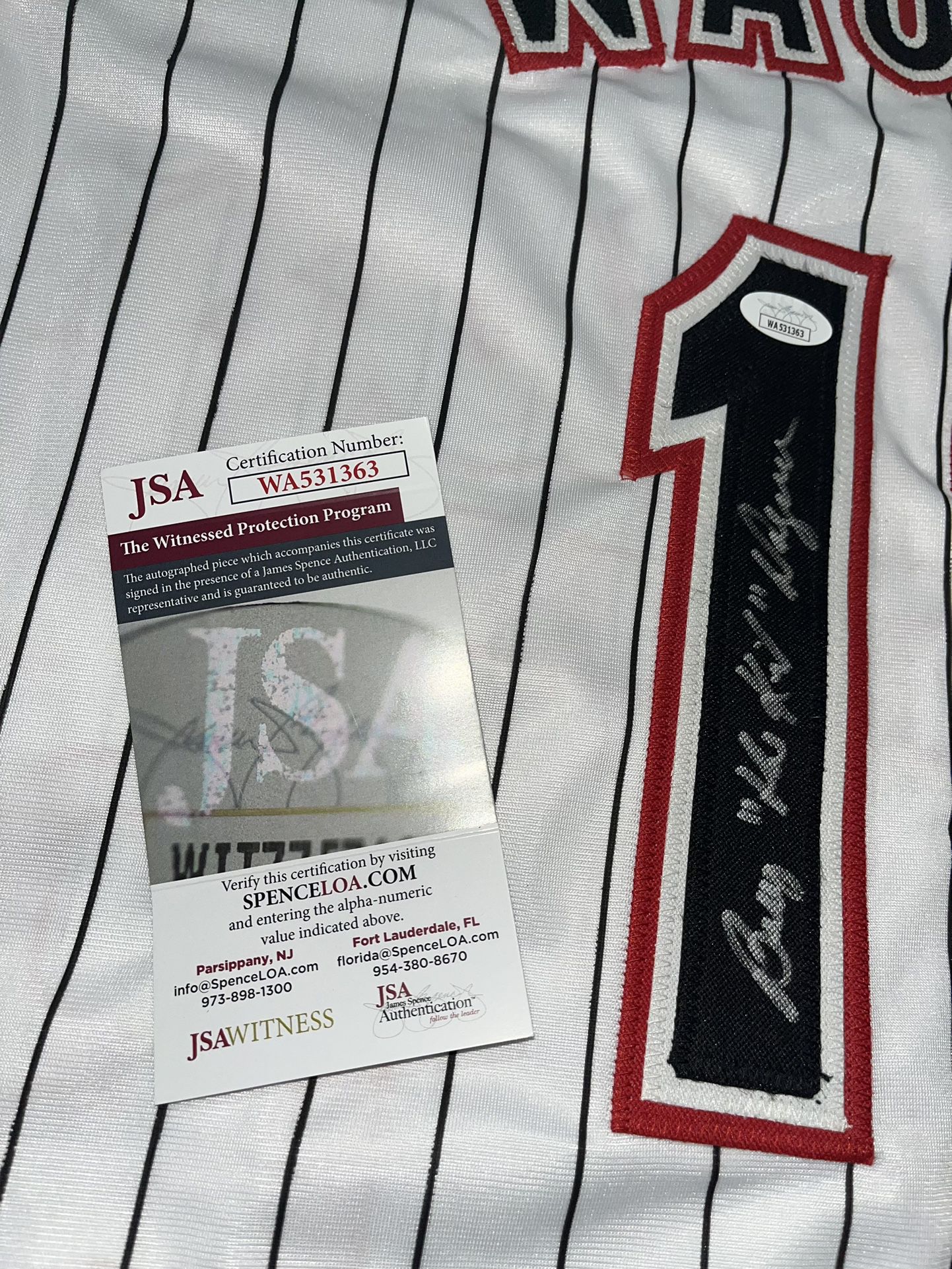 Billy Wagner Signed White Custom Baseball Jersey – Schwartz Sports  Memorabilia