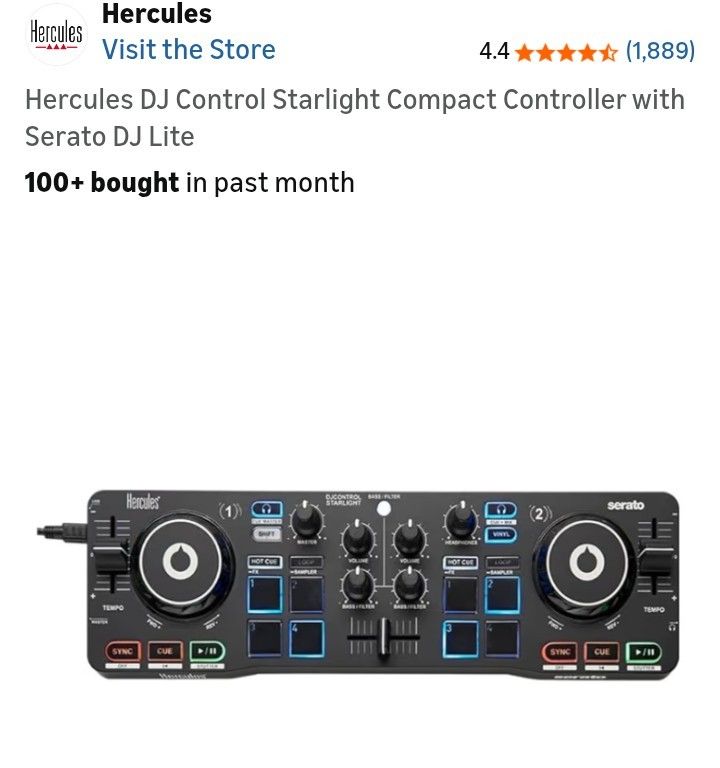 DJ Controller/ Mixer