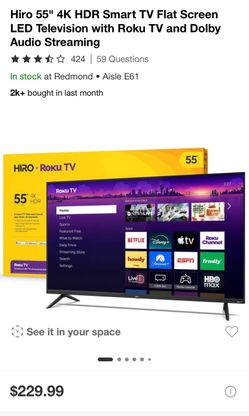 55 Roku TV 4K