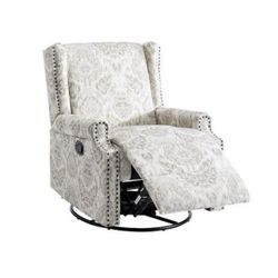 Linen Manual Recliner
