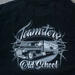 Teamsters Old School Truck Felix The Cat Tshirt
