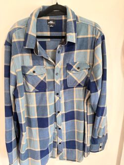 O'Neill Flannel Plaid Button-Up Shirt