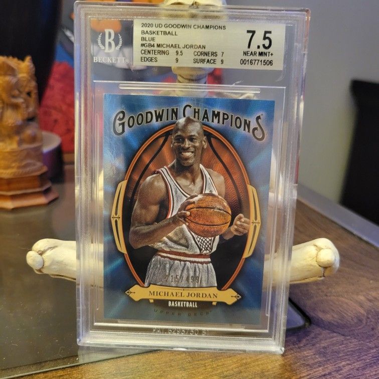 2020 UD Goodwin Champions Michael Jordan #GB4 /499 BGS 7.5
