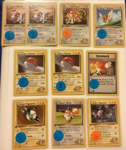 1st Edition Lt Surge’s Pokémon Gym Heroes/Challenge Near Mint