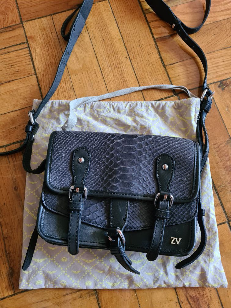 Zadig & Voltaire leather crossbody bag