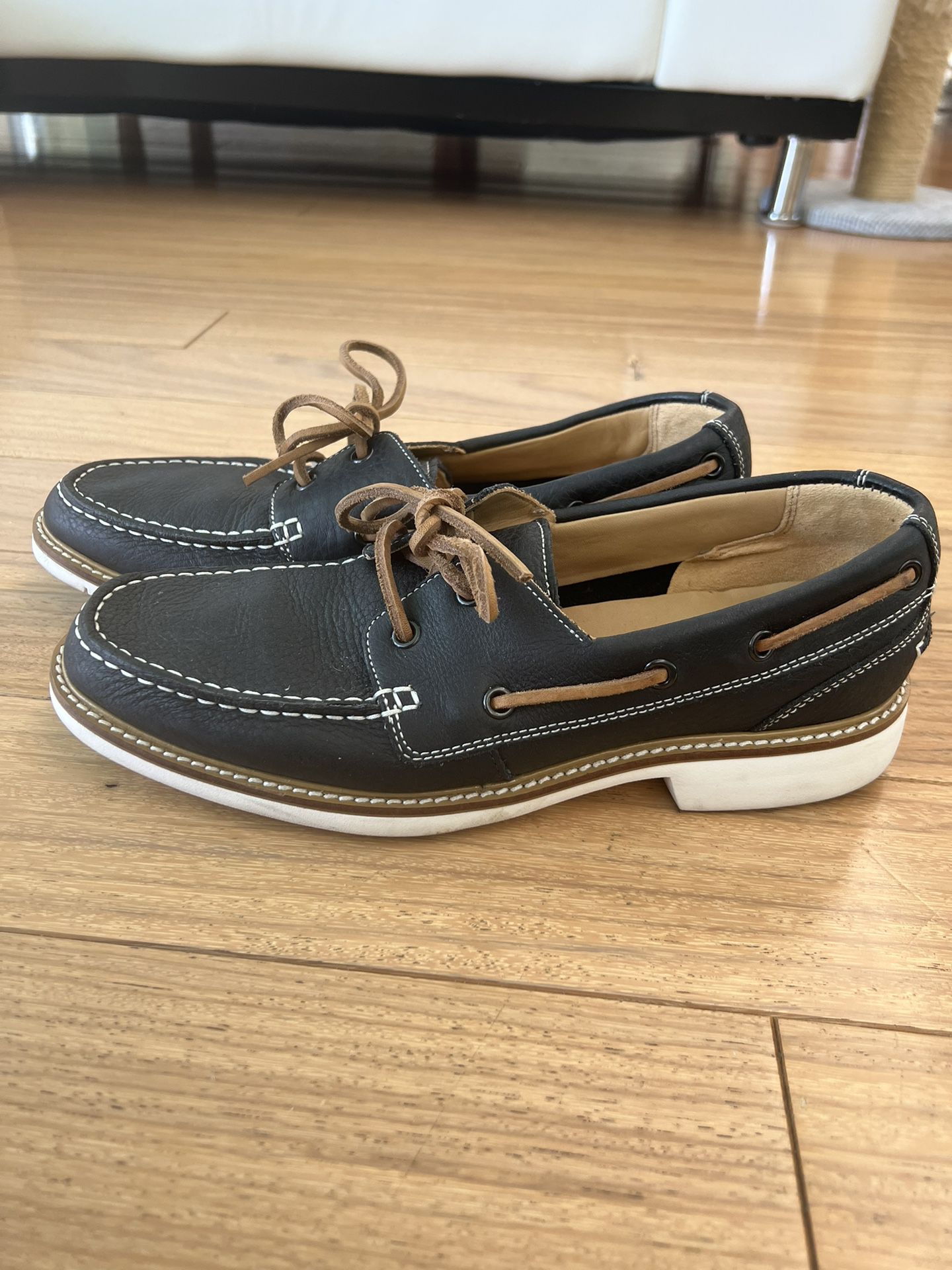 Men's Cole Hann Regatta/Boat Shoes 9.5 Navy Leather for Sale in Laguna ...