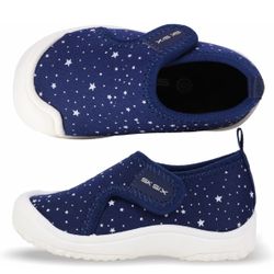 New In Box Toddler Shoes Barefoot-Sneakers Walking Infant Boys Girls on Wide Safty Non-Slip Soft Sole(Size 7C