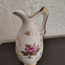 Mini Floral Tea Pot Or Pitcher.  World Gift From Japan
