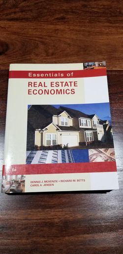 6th Ed. California Real Estate Economics