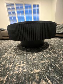 Solid wood table