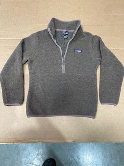 Patagonia Los Gatos Jacket Women’s SZ XS Brown 1/4  Zip Fleece Pullover Warm