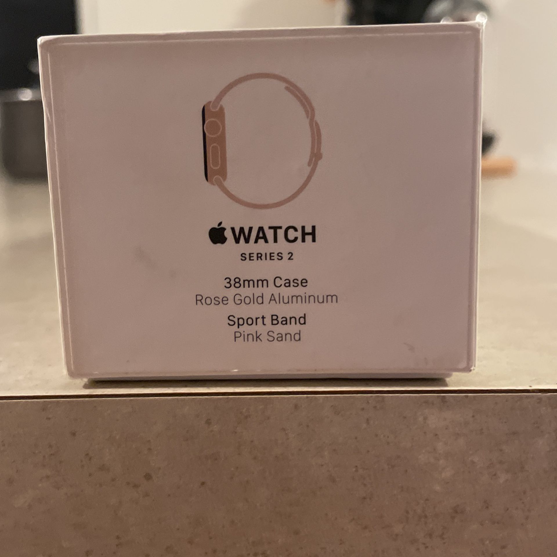 Apple Watch Series 2 With Light Pink Sport Band