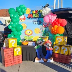Mario Bross Party Decoration