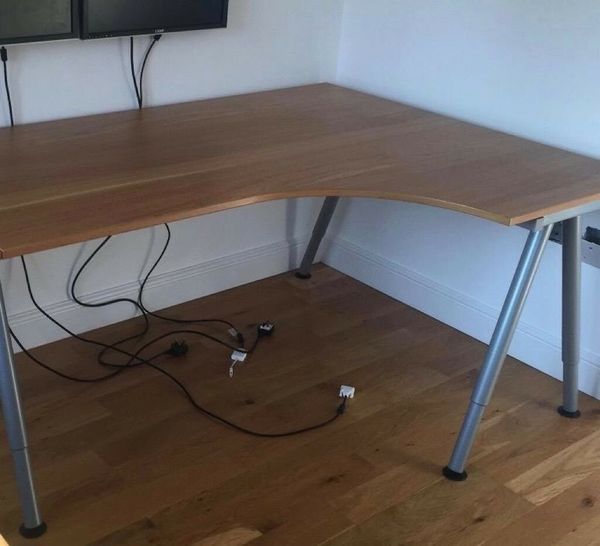 Ikea Galant Corner Desk For Sale In Chicago Il Offerup