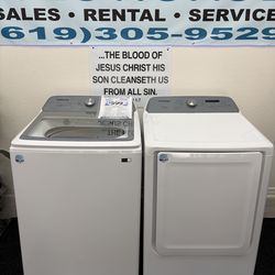 Samsung Washer & Dryer Set – Professionally Serviced