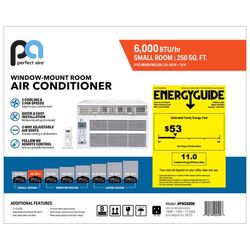 Window Air Conditioner w/Remote 150-250 sq ft