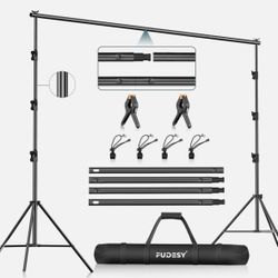FUDESY Photo Video Studio - Heavy Duty Adjustable 10x10Feet, Black  D14