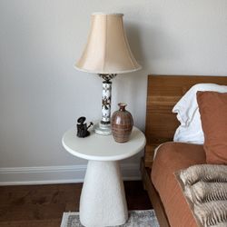 Set of 2 - Textured side table