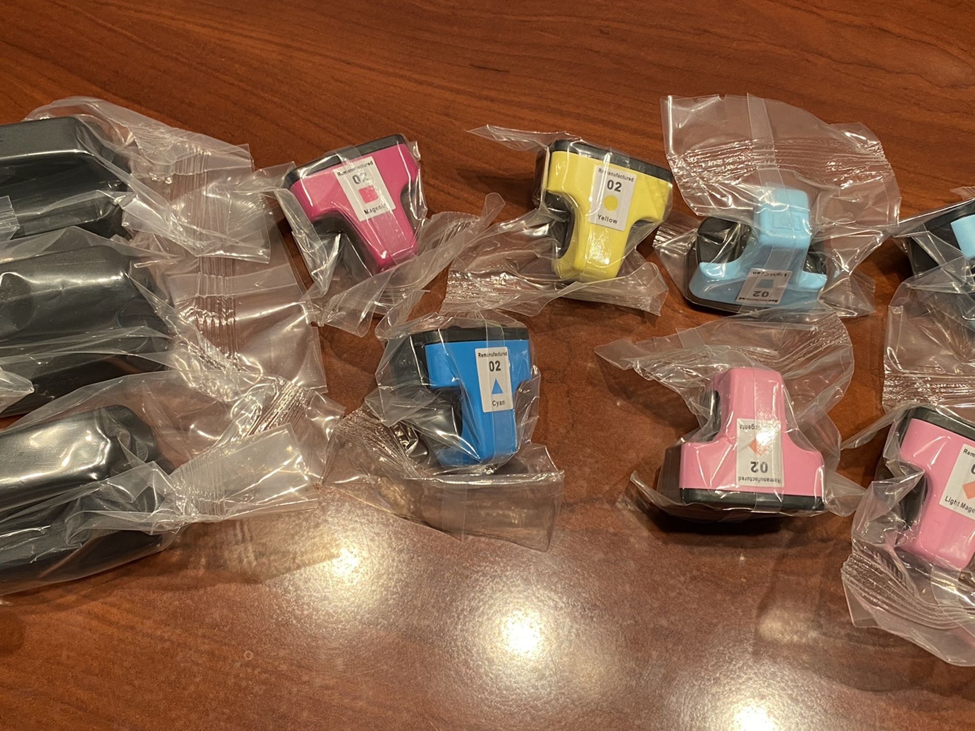 HP 02 Ink Cartridges (10)