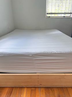 Queen Mattress + Frame for Sale