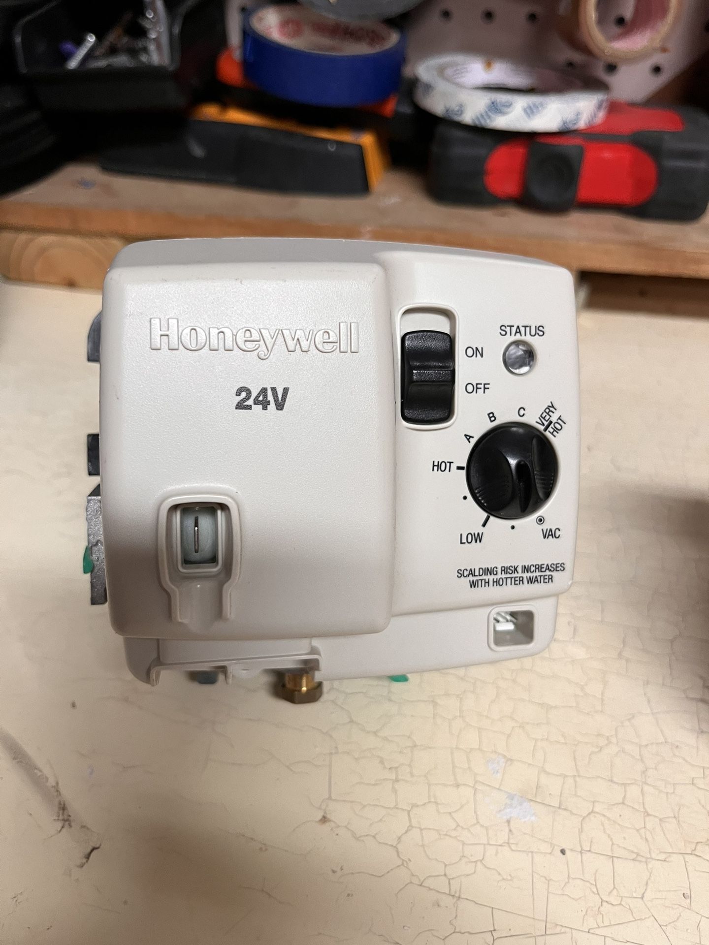 New Water Heater Temperature Control