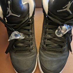 NIKE AIR JORDAN 5 Retro MOONLIGHT OREO (2021) 440888-011 GS Size 6.5Y NO BOX