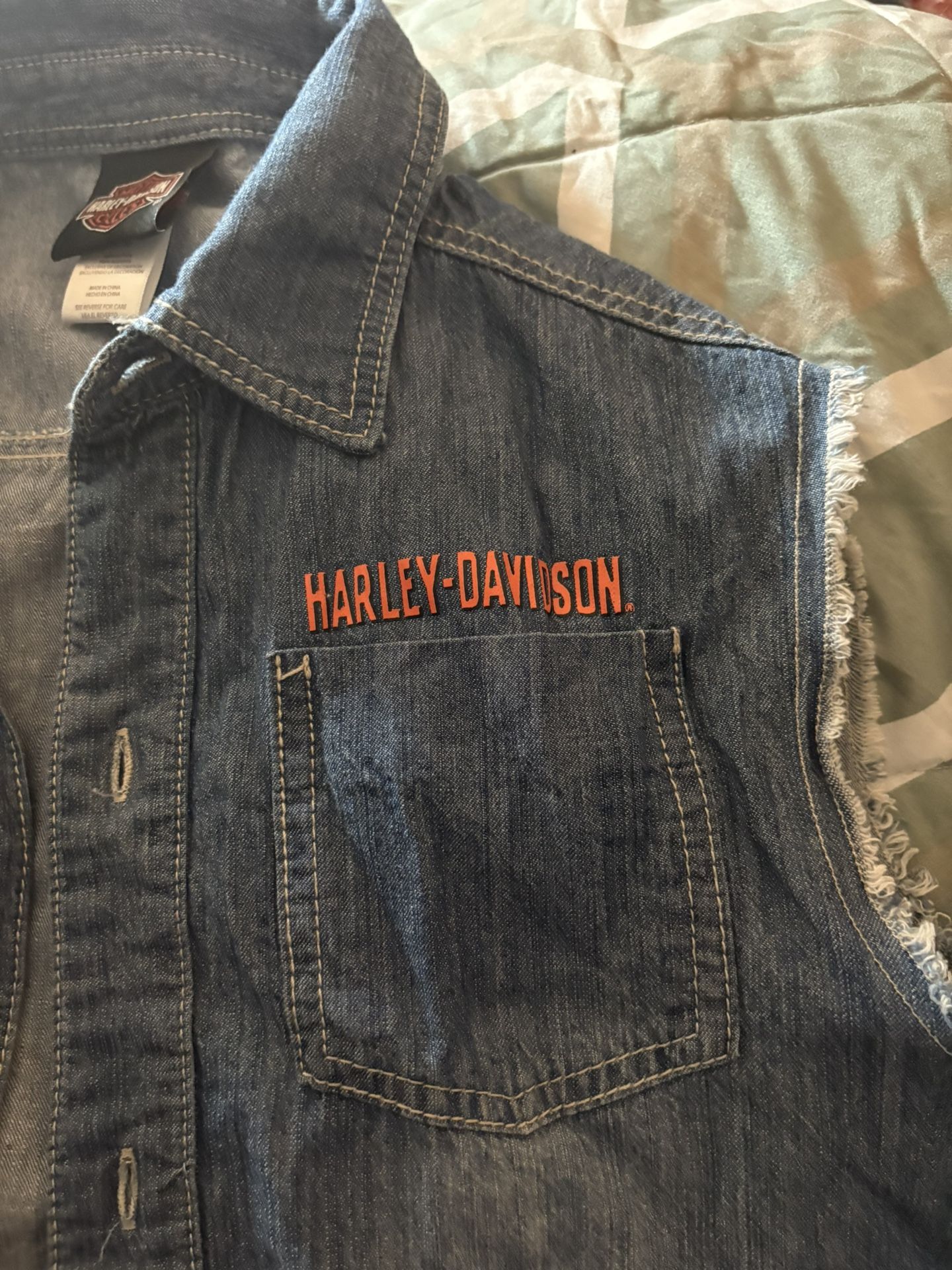Harley Davidson Denim Shirt