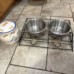 Dog Bowls & Container