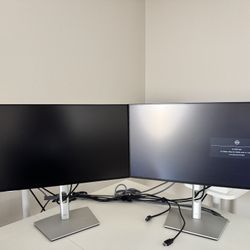 2 Dell Monitors