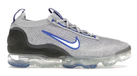 Men’s Nike Air VaporMax Flyknit 2021 Grey Blue White Size 8