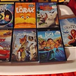 Family Movie Dvd Lot 