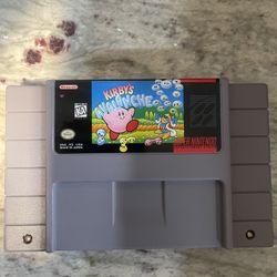Kirby’s Avalanche For Super Nintendo SNES 