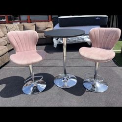 Swivel Barstools With Table