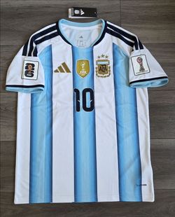 ARGENTINA MESSI WORLD CUP SOCCER JERSEY