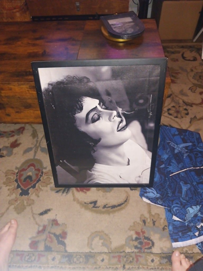 Tim Curry/ Rocky Horror Print And Frame
