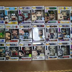 Funko pops Variety 