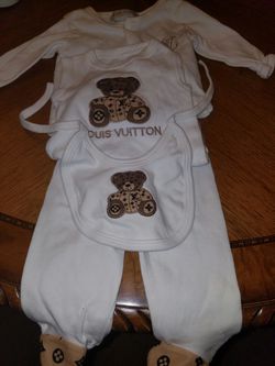 Louis Vuitton Inspired Baby Gift Set