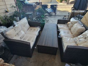Outdoor Patio Wicker Style