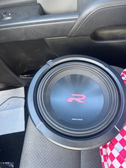 8in alpine type r sub