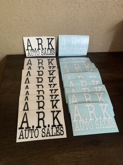 Car Decals any size